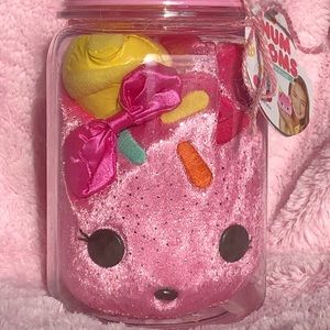 Num noms plush in a jar